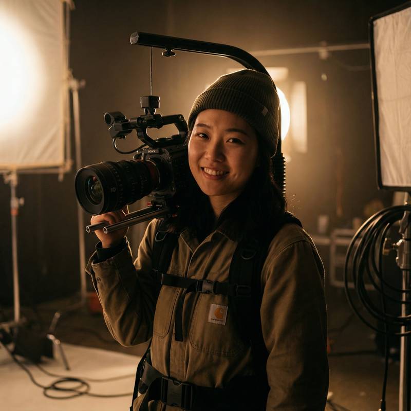 黄色仓库摄影师