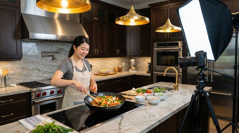 黄色仓库美食视频