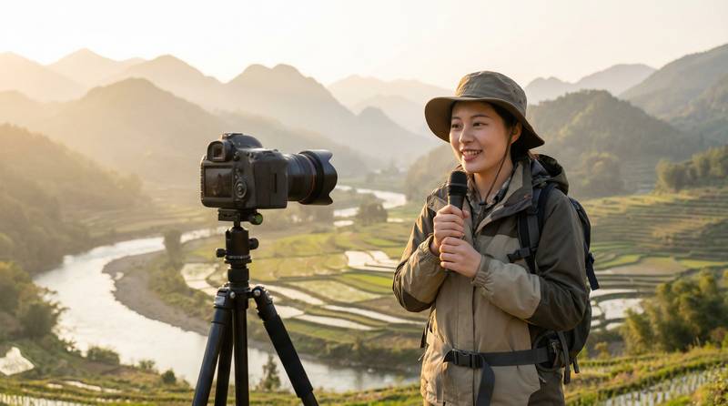 黄色仓库旅行视频